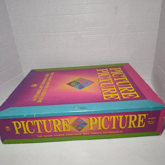 Vintage Picture Picture Game by Golden - 1992 Edition - 100% Complete! - Picture 3 of 7
